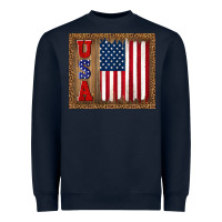 Navy america usa flag tumbler Heavyweight Sweatshirt - TumblerDesignByShophia