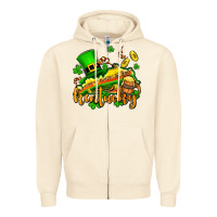 Sandshell St. Patrick's Kentucky map Zipper Hoodie - OliviaCreatesArt