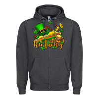 Smoke St. Patrick's Kentucky map Zipper Hoodie - OliviaCreatesArt