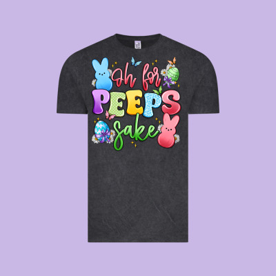 Oh For Peeps Sake Vintage Tee Designed By Artiststas