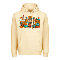 Pina Colada Thanksgiving Coffee Cups Premium Hoodie - FaDigitalArtStudio