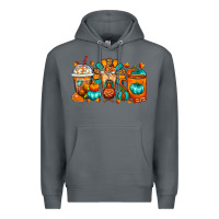 Rock Thanksgiving Coffee Cups Premium Hoodie - FaDigitalArtStudio