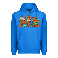 True Royal Thanksgiving Coffee Cups Premium Hoodie - FaDigitalArtStudio