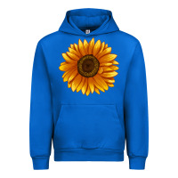 Cobalt Soraya Sunflower Urban Hoodie - LillyAllenDesigns