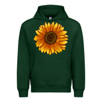 Forest Green Soraya Sunflower Urban Hoodie - LillyAllenDesigns