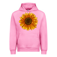 Fuchsia Pink Soraya Sunflower Urban Hoodie - LillyAllenDesigns