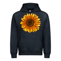 Navy Soraya Sunflower Urban Hoodie - LillyAllenDesigns