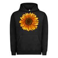 Pigment Black Soraya Sunflower Urban Hoodie - LillyAllenDesigns