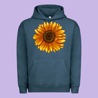 Soraya Sunflower Urban Hoodie Designed By Lillyallendesigns