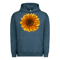 Pigment Midnight Navy Soraya Sunflower Urban Hoodie - LillyAllenDesigns