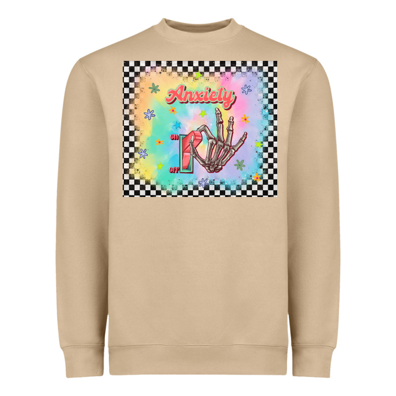 Anxiety On Tumbler Heavyweight Sweatshirt by TumblerDesignByShophia | Teevron