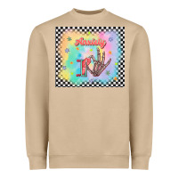 Mushroom anxiety on tumbler Heavyweight Sweatshirt - TumblerDesignByShophia