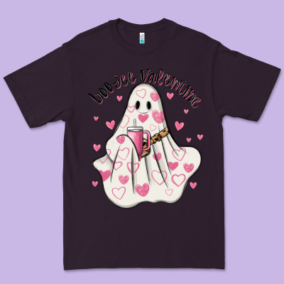 Boo Jee Valentine Premium Tee Designed By Maliassmallbusiness