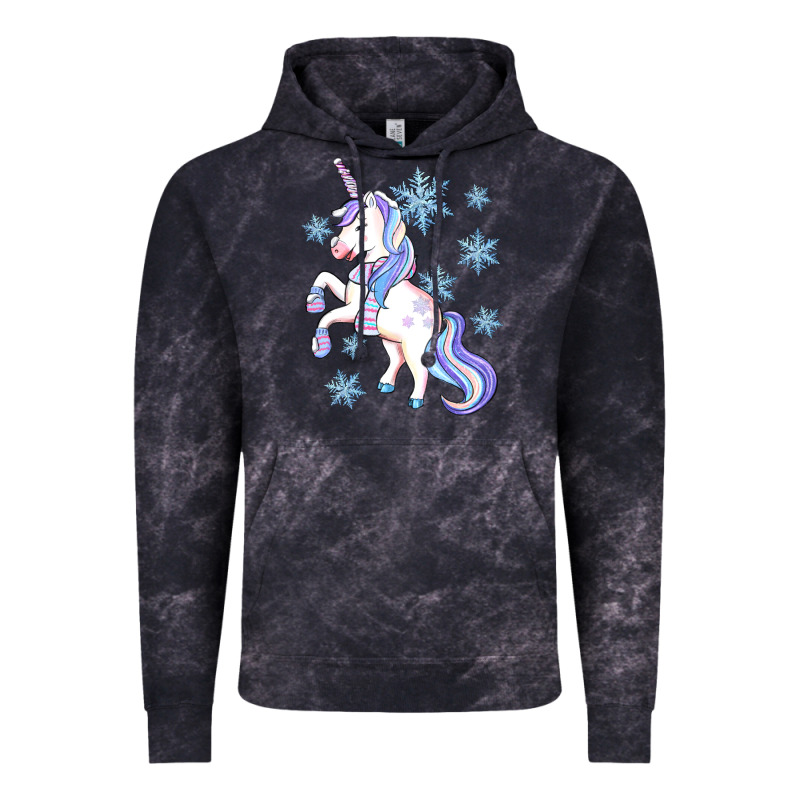 Winter Unicorn Vintage Hoodie by Artiststas | Teevron