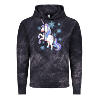 Cloud Black Winter unicorn Vintage Hoodie - Artiststas