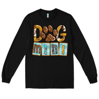 Black Dog Mini with Paw Long Sleeve Tee - texasbilliewilder