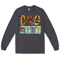 Smoke Dog Mini with Paw Long Sleeve Tee - texasbilliewilder