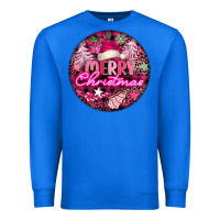 True Royal pink merry christmas Premium Sweatshirt - FaDigitalArtStudio