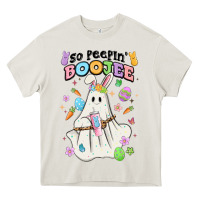 Cream so peepin boujee Heavy Core Tee - MaliasSmallBusiness