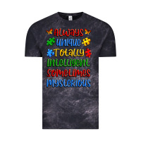 Cloud Black always unique totally intelligent sometimes myster Vintage Tee - Artiststas