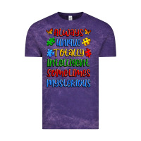 Cloud Purple always unique totally intelligent sometimes myster Vintage Tee - Artiststas