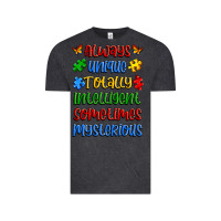 Vintage Black always unique totally intelligent sometimes myster Vintage Tee - Artiststas