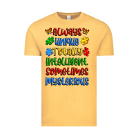 Vintage Mustard always unique totally intelligent sometimes myster Vintage Tee - Artiststas