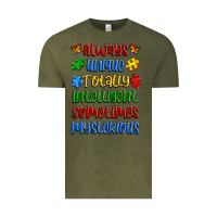Vintage Olive always unique totally intelligent sometimes myster Vintage Tee - Artiststas
