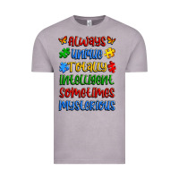 Vintage Zinc always unique totally intelligent sometimes myster Vintage Tee - Artiststas