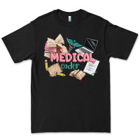 Black medical codler Premium Tee - MaliasSmallBusiness