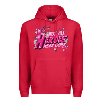 Cardinal Not all heroes wear capes Cancer Awareness Premium Hoodie - FaDigitalArtStudio