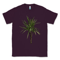 Plum Dracaena Marginata Classic Tee - LillyAllenDesigns