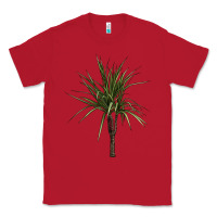Red Dracaena Marginata Classic Tee - LillyAllenDesigns