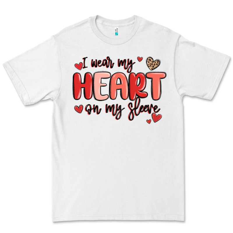 I Wear My Heart On My Sleeve Premium Tee by MaliasSmallBusiness | Teevron
