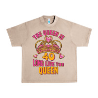 The Queen Is 40 Long Live The Queen Urban Heavy Tee | Teevron