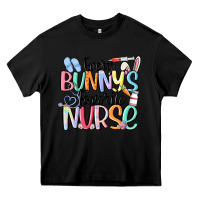 Black every bunny's favorite nurse Heavy Core Tee - MaliasSmallBusiness
