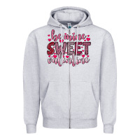 Be Mine Sweet Valentine Zipper Hoodie | Teevron