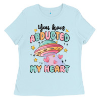 Baby Blue you have abducted my heart Ladies Tee - MaliasSmallBusiness