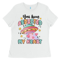 White you have abducted my heart Ladies Tee - MaliasSmallBusiness