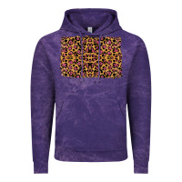 Cloud Purple leopard glitter background Vintage Hoodie - RanaPortraitStore