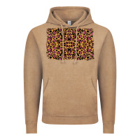 Vintage Coffee leopard glitter background Vintage Hoodie - RanaPortraitStore