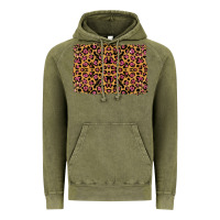 Vintage Olive leopard glitter background Vintage Hoodie - RanaPortraitStore