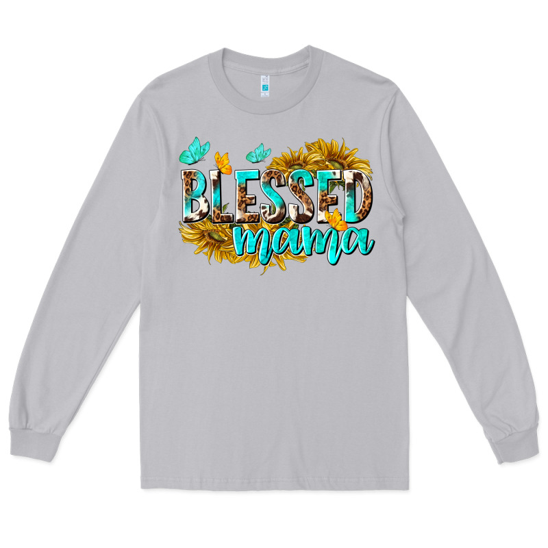 Blessed Mama Long Sleeve Tee by texasbilliewilder | Teevron