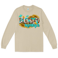 Mushroom Blessed Mama Long Sleeve Tee - texasbilliewilder