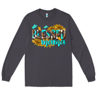 Smoke Blessed Mama Long Sleeve Tee - texasbilliewilder
