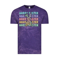 Cloud Purple happy easter Vintage Tee - Artiststas
