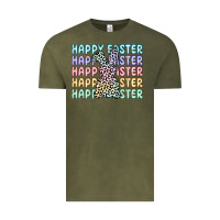 Vintage Olive happy easter Vintage Tee - Artiststas