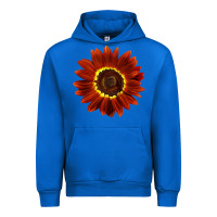 Cobalt Rouge Royale Sunflower Urban Hoodie - LillyAllenDesigns