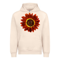 Sandshell Rouge Royale Sunflower Urban Hoodie - LillyAllenDesigns