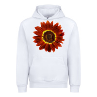 White Rouge Royale Sunflower Urban Hoodie - LillyAllenDesigns